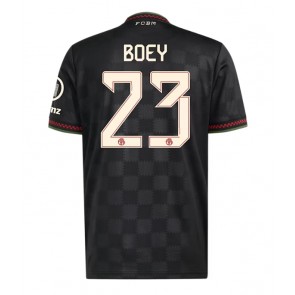 Lacne Muži Futbalové dres Bayern Munich Sacha Boey #23 2025-26 Krátky Rukáv - Tretina